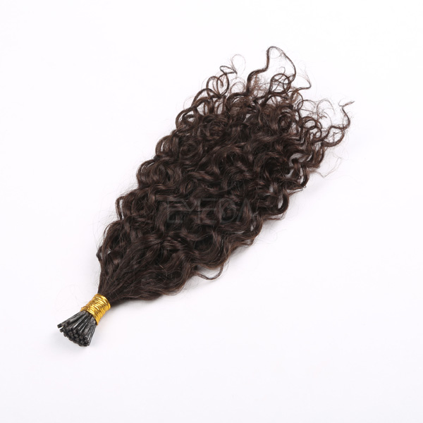 Remy wavy i tip quality hair extensions CX097